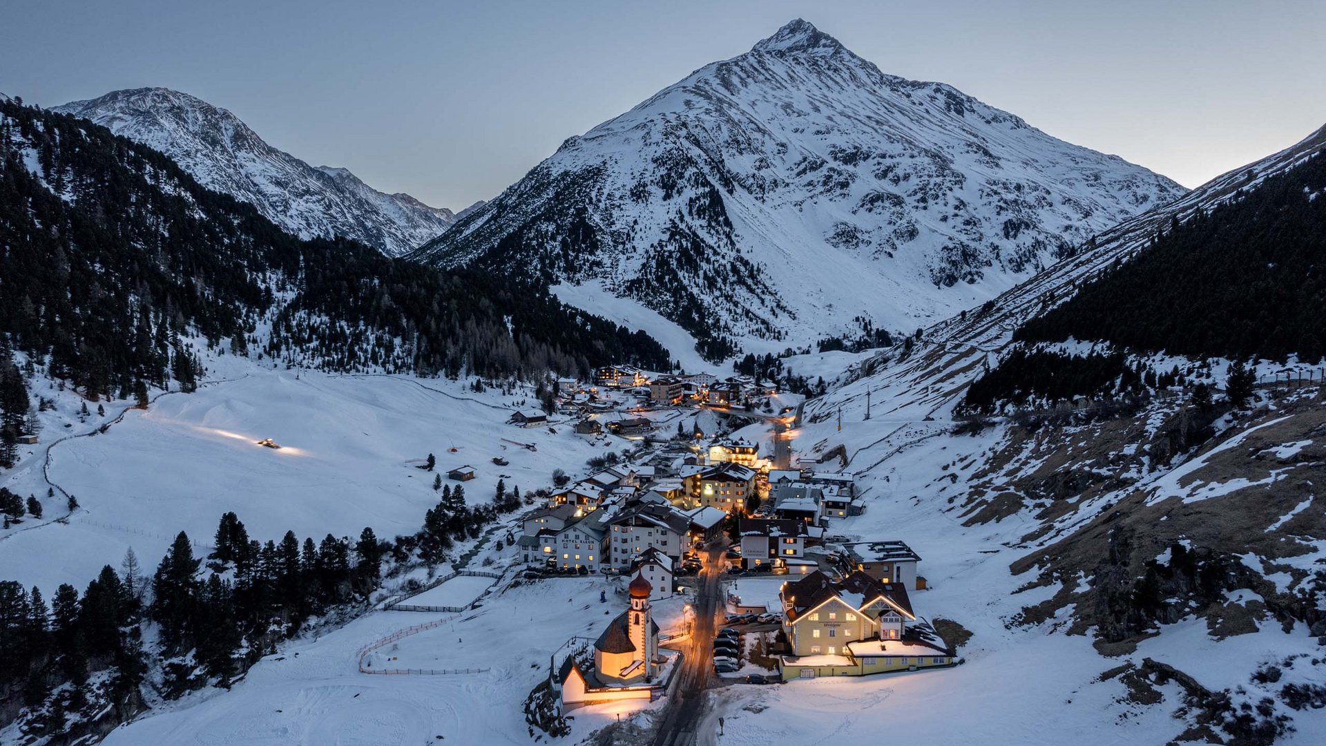 Vent in Ötztal: a traditional mountaineering village